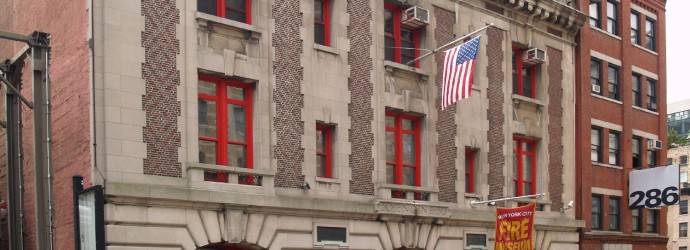 Das Gebäude des New York City Fire Museum - erbaut 1904