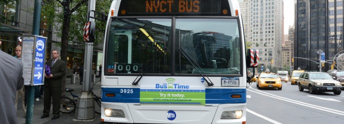 Bus Time Manhattan Launch